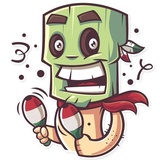 Tribal Masquerade WhatsApp Sticker #26