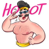 Aerobic Bob WhatsApp Sticker #25