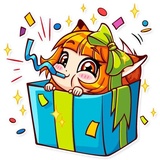 Alice Fox WhatsApp Sticker #13