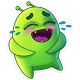 UFO WhatsApp Sticker #5