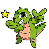 Alligator Harold WhatsApp Sticker #18