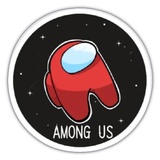 Among Us Play WhatsApp Sticker #25