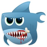 AntiLand Shark WhatsApp Sticker pack