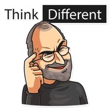 Steve Jobs WhatsApp Sticker #9