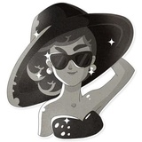 Audrey Glamour WhatsApp Sticker #6