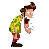 BBM Ace Ventura WhatsApp Sticker #3