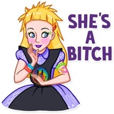 Badass Disney WhatsApp Sticker #14