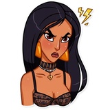 Badass Disney WhatsApp Sticker #24
