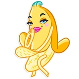 Banana WhatsApp Sticker #27