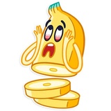 Banana WhatsApp Sticker #4