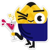 Binance WhatsApp Sticker #14