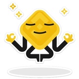 Binance WhatsApp Sticker #25
