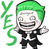 BlackCross Suicide Squard WhatsApp Sticker #14