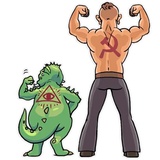 Bolshevik and Reptilians WhatsApp Sticker #17