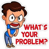 Love breakup fight WhatsApp Sticker #18