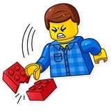 Lego is Awesome WhatsApp Sticker #18
