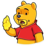 Winnie the Pooh WhatsApp Sticker #4