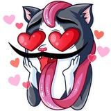 Catvador Dali WhatsApp Sticker #19