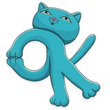 Cat My Life WhatsApp Sticker #11