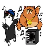 Fun Cat WhatsApp Sticker #12