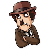 Charlie Chaplin WhatsApp Sticker #14