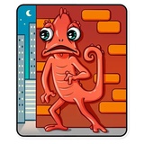 Chameleon WhatsApp Sticker #14