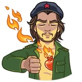 Comrade Che WhatsApp Sticker #7