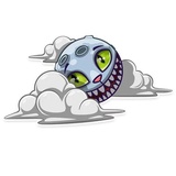 Cheshire Cat WhatsApp Sticker #21