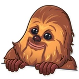 Chewbacca WhatsApp Sticker #6