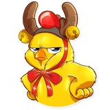 Chicken Chuu WhatsApp Sticker #18