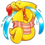 Chicken Chuu WhatsApp Sticker #25