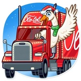 Christmas Goose WhatsApp Sticker #5