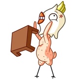 Cockatoo WhatsApp Sticker #11