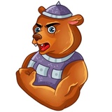 Comrade Bearski WhatsApp Sticker #22