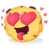 Cookie WhatsApp Sticker #9