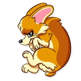 Corgeous WhatsApp Sticker #7