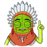Cowboy Cactus WhatsApp Sticker #30