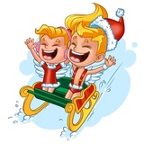 John & Eva new year WhatsApp Sticker #8