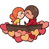 Cute Couples WhatsApp Sticker #20
