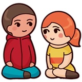 Cute Couples WhatsApp Sticker #30