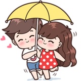 Cute Couples WhatsApp Sticker pack