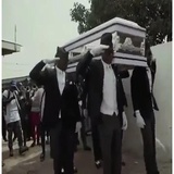 Dancing Coffin WhatsApp Sticker #13