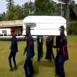 Dancing Coffin WhatsApp Sticker #14
