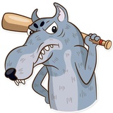 Dear Wolf WhatsApp Sticker #26