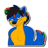 Husky & Wolf WhatsApp Sticker #10