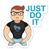 DevRunner WhatsApp Sticker #20