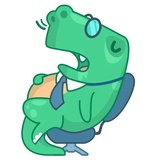 Dino Wa WhatsApp Sticker #11