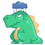 Dino Wa WhatsApp Sticker #6