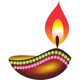 Diya Candle WhatsApp Sticker #14