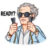 Back to the Future WhatsApp Sticker #10